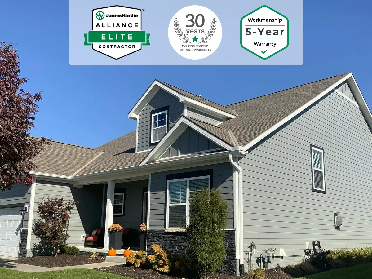 The Best James Hardie Siding Contractor in Omaha, NE - Carp's Complete Exterior